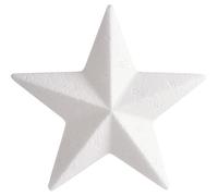 VBS Forme en polystyrène étoile 10 cm pour Noël en polystyrène, type d'article forme en polystyrène, diamètre 10 cm