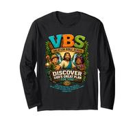 VBS Jeremiah 29:11 Coloré Vacation Bible School Adventure Manche Longue