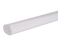 VBS Papier crépon 200cm 32g/qm en papier Décorations travaux floraux Blanc