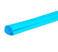 VBS Papier crépon 200cm 32g/qm en papier Décorations travaux floraux Bleu clair