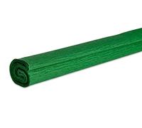 VBS Papier crépon 200cm 32g/qm en papier Décorations travaux floraux Vert