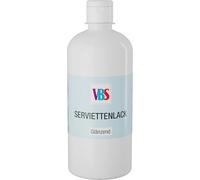 VBS Vernis pour serviettes Brillant 100-1000ml Transparent, Résistant à la lumière, Résistant à l'eau, Base d'eau, Sans odeur, Serviettes, Vernis, Colle 500 ml