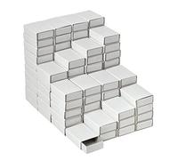 VBS XXL Pack de 100 boîtes à allumettes blanches 5x3,5x1,5cm DIY Boîte cadeau