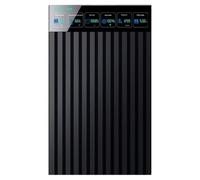 Vbsndhbde Boîtier HDD 2,5 Pouces avec Affichage HD et Transfert USB-C 5Gbps | Idéal pour récupérer et démarrer d anciens disques : boîtier USB-C 5Gbps connecte rapidement et affiche Santé du disque