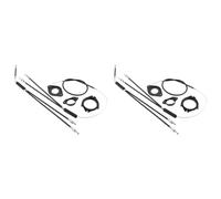 Vbsndhbde Câbles de Frein vélo Gyro 20 Pouces - et Rotor | Kit équipé d'un rotor et de câbles robustes, idéal pour Gyro sur vélos 20 pouces, freinage fiable et progressif