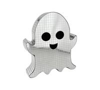 Vbsndhbde Décor Fantôme Disco Halloween - Décoration Fantôme Réfléchissant | Idéal comme décor de table, ce fantôme disco reflète les lumières grâce à sa miroir et fait danser l'espace.