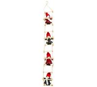 Vbsndhbde Décoration Noël Poupée Père Noël Grimpeur pour Sapin Portes Murs | Idéal pour arbre de Noël, portes, murs et jardins, cette poupée grimpeur ajoute une touche au décor de Noël