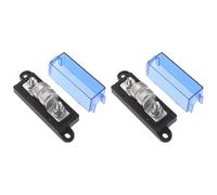 Vbsndhbde Fusible de Classe T Boitier ABS V0, 150 V DC 200 A pour Onduleurs | Boitier ABS ignifuge V0 et porte-fusibles multibloc, pour installation DC haute intensite en vehicules et bateaux.