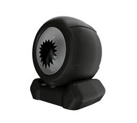Vbsndhbde Haut-Parleur Bluetooth à Fluide magnétique Noir Stereo Plastique