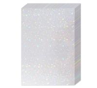 Vbsndhbde Holographic Sticker Paper 36 Sheets, A4, 11.7x8.3, Glossy Film | Holographic sticker paper with glossy film delivers bright, decals on various surfaces.