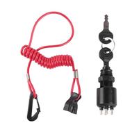 Vbsndhbde Interrupteur d'allumage compatible 40-200HP | Prête à l'emploi pour moteurs , clé sécurisée, et étanchéité renforcée, 40-200HP