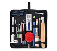 Vbsndhbde Kit D'Accordage de Piano Pro avec Sac et Outils Calibrés Complets | Sac de rangement pratique, outils calibrés et diapason 440 Hz pour précision sur pianos droits et à queue classiques