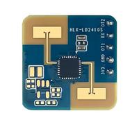 Vbsndhbde Module Capteur Radar Détection Mouvement 24 GHz FMCW Habitat Pro | Sortie ASCII 3,3 V, cycle rafraichissement 40 s configurable, detection jusqu a 8 m, angle 60 deg, ideal pour maisons.