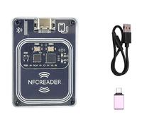 Vbsndhbde Module NFC RFID Bluetooth Lecteur Émulateur Type-C OTG Compatible | Conçu pour Android et PC via OTG Type-C, ce module offre lecture, écriture et clonage de cartes IC 13,56 MHz, Ultra.