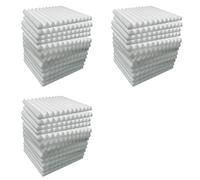 Vbsndhbde Panneaux Mousse Acoustique 36 Pcs 30x30x5cm Design Coin 3D Murs | Design en coin 3D optimise l'absorption; idéal pour studios d'enregistrement, podcasteurs et salles de conférence à domicile.