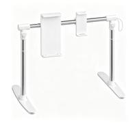 Vbsndhbde Phone and Tablet Stand 360-degree réglage Angle Libre et Stable | Liberté mains sur canapé ou lit, grâce au support pliable et rotation 360°, idéal pour visioconférence et vidéos.