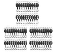 Vbsndhbde Porte-Badge rétractable - Clip rétractable et 60 bobines Solides | Boucle elliptique extérieure et Tire-câble rétractable pour un accès ; porte-badge clip rétractable fiable pour équipes