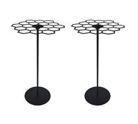 Vbsndhbde Présentoir à Médailles Rotatif - Plus de 45 Médailles, Bureau | Affichez fièrement vos triomphes avec ce porte-médailles rotatif; rotation 360°, base stable et rangement >45 médailles.
