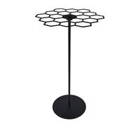 Vbsndhbde Présentoir Rotatif pour Médailles - Support de Bureau 45+ Noir