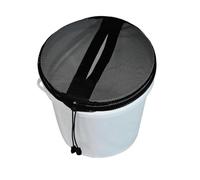 Vbsndhbde Seau Appâts Couvercle Navigation PVC Noir 5 Gallons