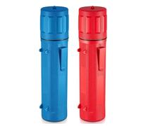 Vbsndhbde Welding Electrode Storage Tube - 14-Inch, 2-Pack, Airtight ABS | Two color-coded storage tubes keep different welding electrodes organized and easily accessible in any workshop.