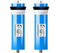 VBVARV Membrane D'Osmose Inverse, Pack De 2 Filtres à Eau à Membrane Ro, Cartouches De Membrane D'Osmose Inverse pour sous éVier,3013 600G