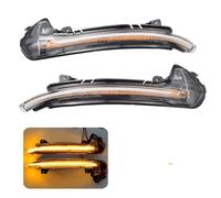 VBVKEPENDZ Capuchon De Clignotant Pour A6 C7 .5 RS6 S6 4G 2012-2018 LED Rétroviseur Latéral Dynamique Clignotant Séquentiel 2 Pièces(Yellow-crystal)