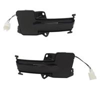 VBVKEPENDZ Capuchon De Clignotant Pour Civic 10e Génération FC1 FK7 2016 2017 2018 2019 2020 Ensemble Voyants LED Rétroviseur Latéral Dynamique Clignotant