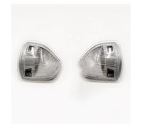 VBVKEPENDZ Capuchon De Clignotant Pour Dodge Pour Ram 1500 2500 3500 2011-2017 Ensemble Voyants LED Rétroviseur Latéral Clignotant 68302828AA 68302829AA(Clear No Dynamic)