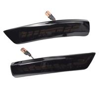 VBVKEPENDZ Capuchon De Clignotant Pour Focus 2 Mk2 3 Mk3 Pour Mondeo 4 Mk4 2008-2018 Rétroviseur Aile Clignotant Ensemble Voyants LED Dynamiques(Yellow-Sport)