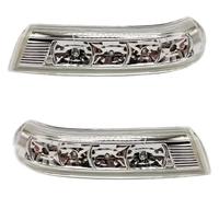 VBVKEPENDZ Capuchon De Clignotant Pour Hyundai Pour Santa Pour Fe 2010-2012 Pour Veracruz IX55 2007-2012 Rétroviseur Intérieur LED Avec Clignotant Intégré(Left and right)
