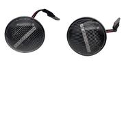 VBVKEPENDZ Capuchon De Clignotant Pour Land Pour Rover Pour Range Pour L322 2002-2012 Indicateur Clignotant Lampe LED Dynamique Latéral Marqueur Lumière Voiture(Crystal White)