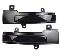 VBVKEPENDZ Capuchon De Clignotant Pour Mitsubishi Pour Outlander ASX 2013-2020 Pour Lancer 2016 Ensemble Voyants LED Clignotant Rétroviseur Latéral Dynamique(Smoked Black)