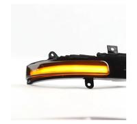 VBVKEPENDZ Capuchon De Clignotant Pour Mitsubishi Pour Outlander Pour Lancer ASX 2013-2021 Ensemble Clignotants Rétroviseur Latéral Dynamique 2 Pièces