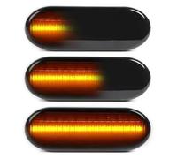 VBVKEPENDZ Capuchon De Clignotant Pour SEAT Pour Ibiza 6L Pour Cordoba Pour Toledo Pour Leon Clignotant Latéral Dynamique LED Feu Stop(1pcs)