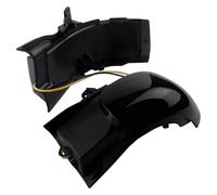 VBVKEPENDZ Capuchon De Clignotant Pour VW Pour Touran 1T1 1T2 2003 2004 2005 2006 2007 2008 2009 Ensemble Clignotants Rétroviseur LED Dynamique