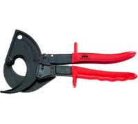 VBW 493 493005 Coupe-câble à cliquet Adapté pour (technique disolation) câbles en alu et en cuivre, à 1 ou plusieurs fils 32 mm