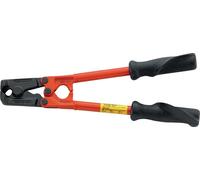 VBW Coupe-boulon frontal CombiCUT longueur 370 mm gaines poignée plastique te...