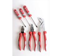 VBW Jeu d'outils 6 pcs. No. 800040 Pinces tournevis Wapu Pinces coupantes latérales