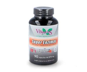 Vbyotics Super Enzymes avec Dygeszime 90caps