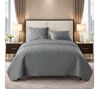 VC New York Vcny Tribeca occultant Panneau Paire Aqua, Gris, Twin 66" X 86"