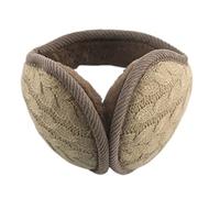 VCADEN Cache-Oreilles Cache Oreille Cache-Oreilles Hiver Cache-Oreilles Couvre Extérieur Coton Spandex Cache-Oreilles Couvre-Oreilles Chauffe-Oreilles (Color : Bronze, Size : One Size)