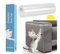 VCANIVR Petslucent Anti Griffe Chat Canapé - 30cm*300cm Protection Canape Chat Anti Griffe, Sticker Transparent Autocollant pour Meubles Porte Mur Canapé Tapis
