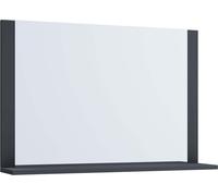 VCB10 Maxi Armoire de toilette murale avec miroir avec 1 tablette de rangement, anthracite.