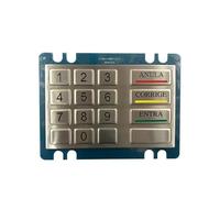 VCBGDJI Clavier numérique en métal robuste IK07 résistant au vandalisme et étanche IP65 à 16 touches (PS2, disposition 2)