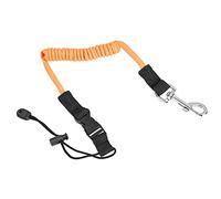 VCBGDJI Laisse de planche de surf enroulée de 3 m pour planche de surf, planche de surf, kayak (orange)