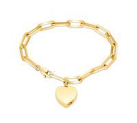 VCCWYQK Bracelet funéraire pour cendres pour femme, bracelet urne funéraire en acier inoxydable avec cœur, 18/20/22/24cm, Acier inoxydable, Pas de gemme