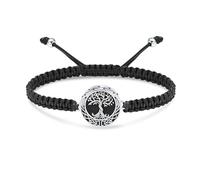 VCCWYQK Bracelet urne arbre de vie pour cendres pour homme et femme - Bijoux funéraires réglables, Pas de gemme