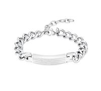VCCWYQK Bracelet urne funéraire en acier inoxydable avec drapeau américain pour cendres pour personnes et animaux de compagnie, 23cm, Acier inoxydable, No Gemstone