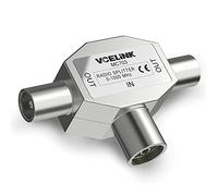 VCELINK Répartiteur Coaxial d'Antenne TV Blindé T-Couplage de Télévision